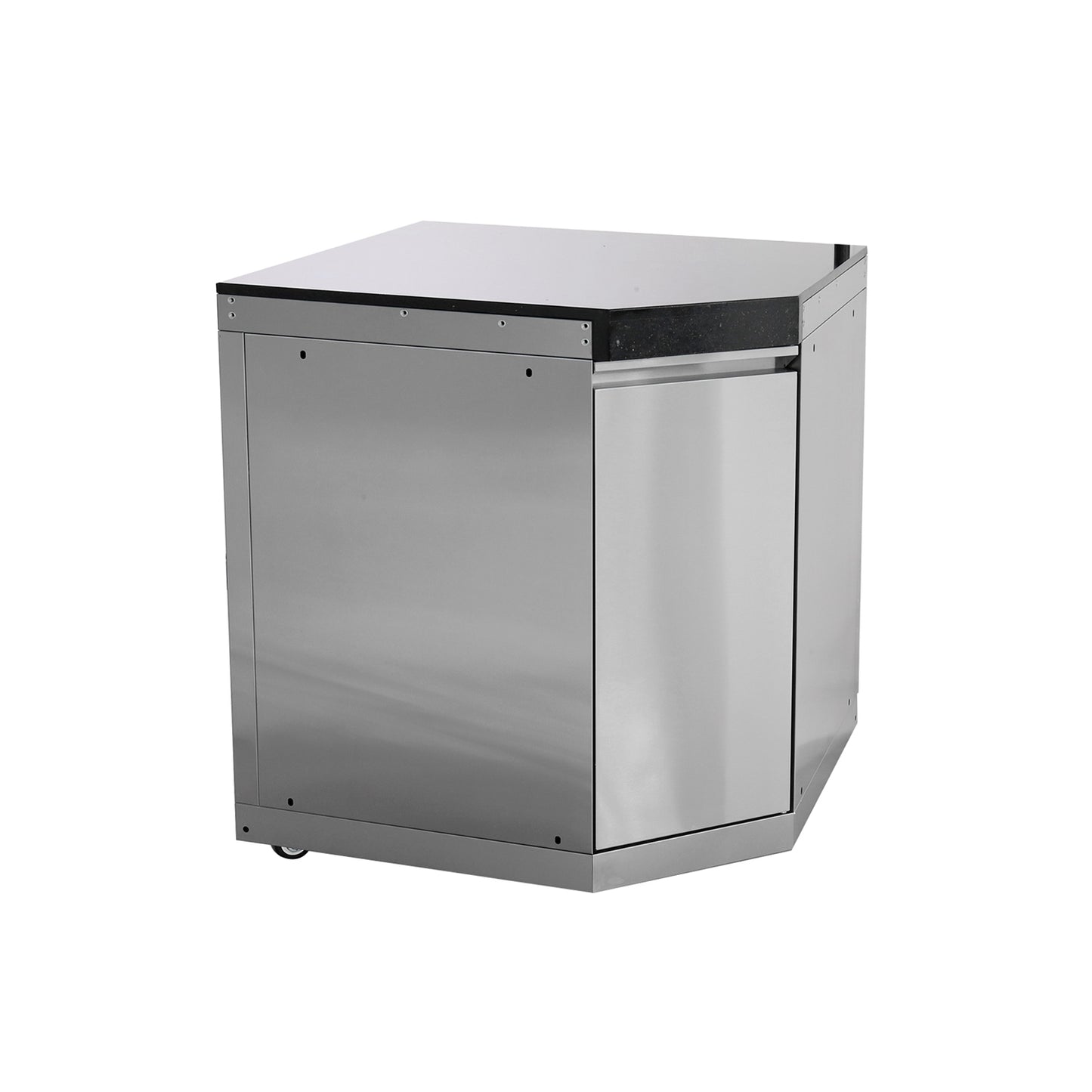 Eckschrank 90° mit Tür (Edelstahl 304)