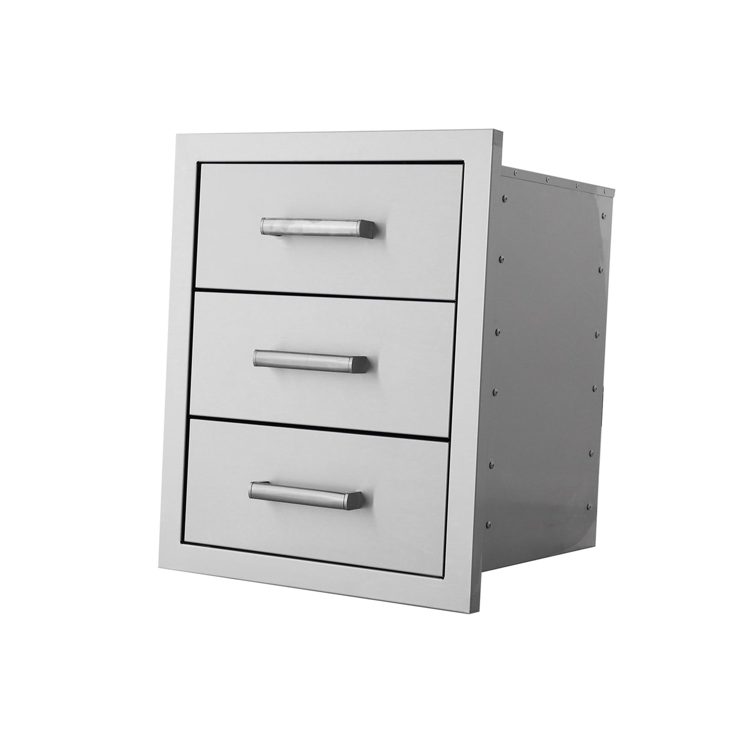 3 Schubladen Einbau DIY - Rahmen mit 3 Schubladen