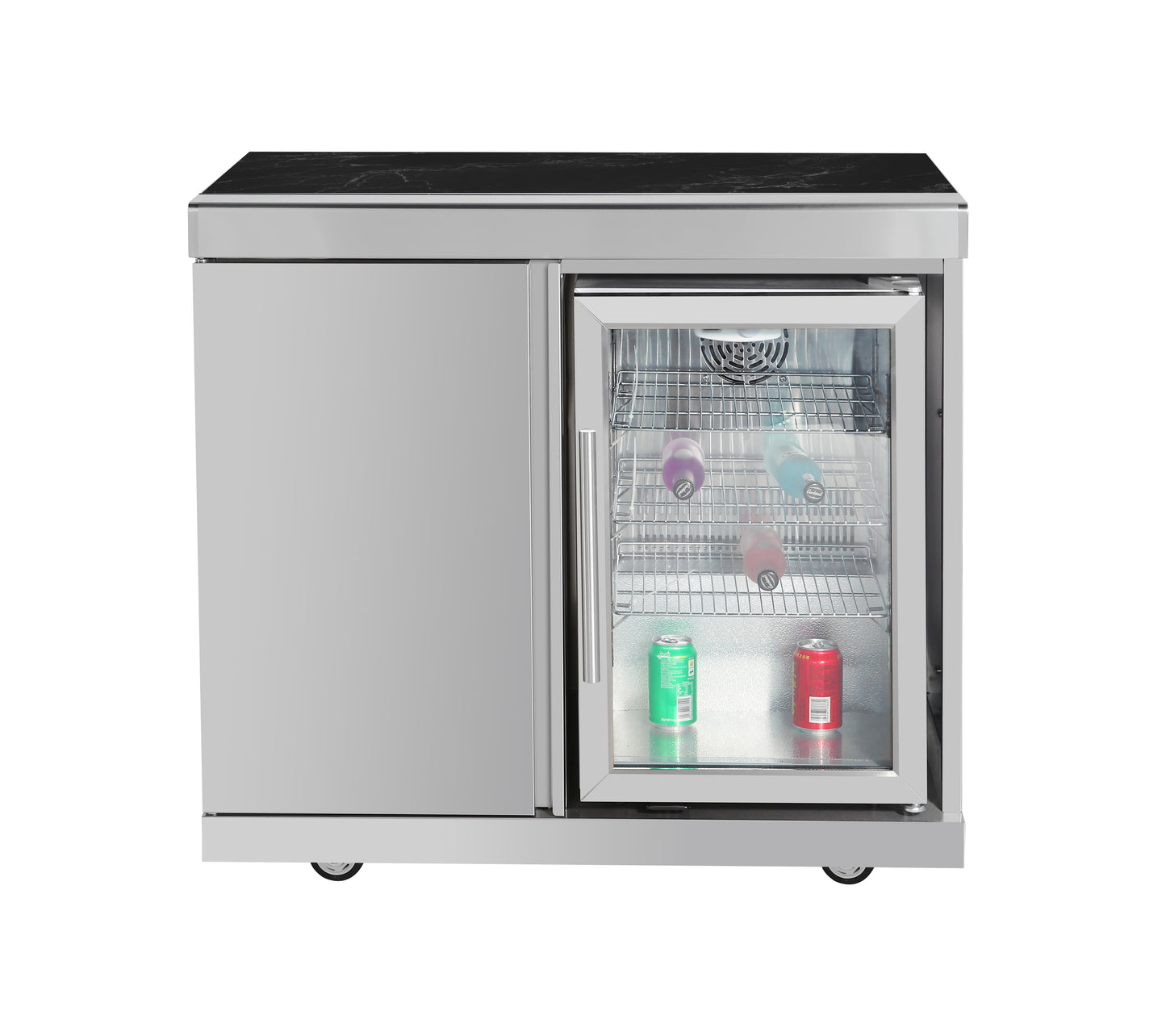 Kühlschrankschrank - 1-türiger Schrank - 1-türiger Kühlschrank