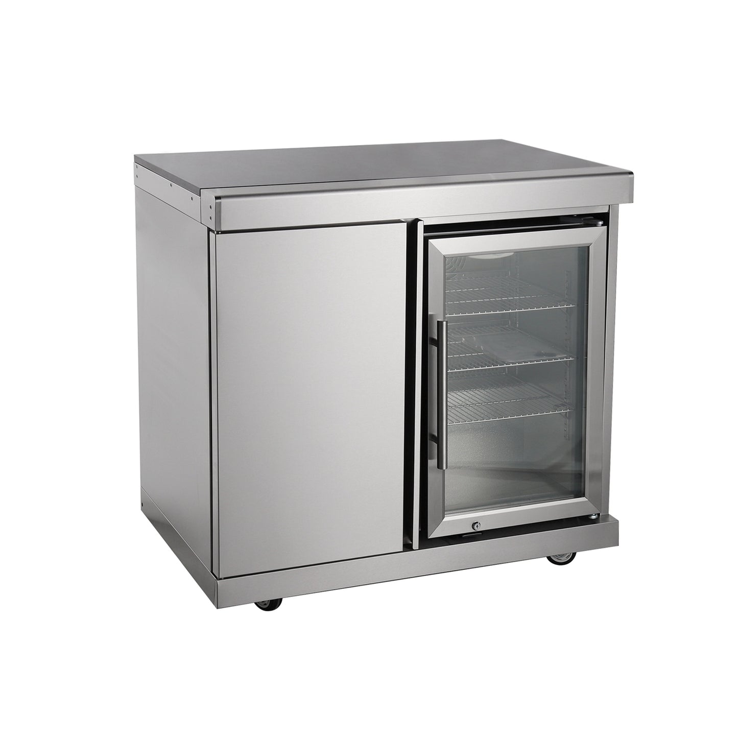 Kühlschrankschrank - 1-türiger Schrank - 1-türiger Kühlschrank