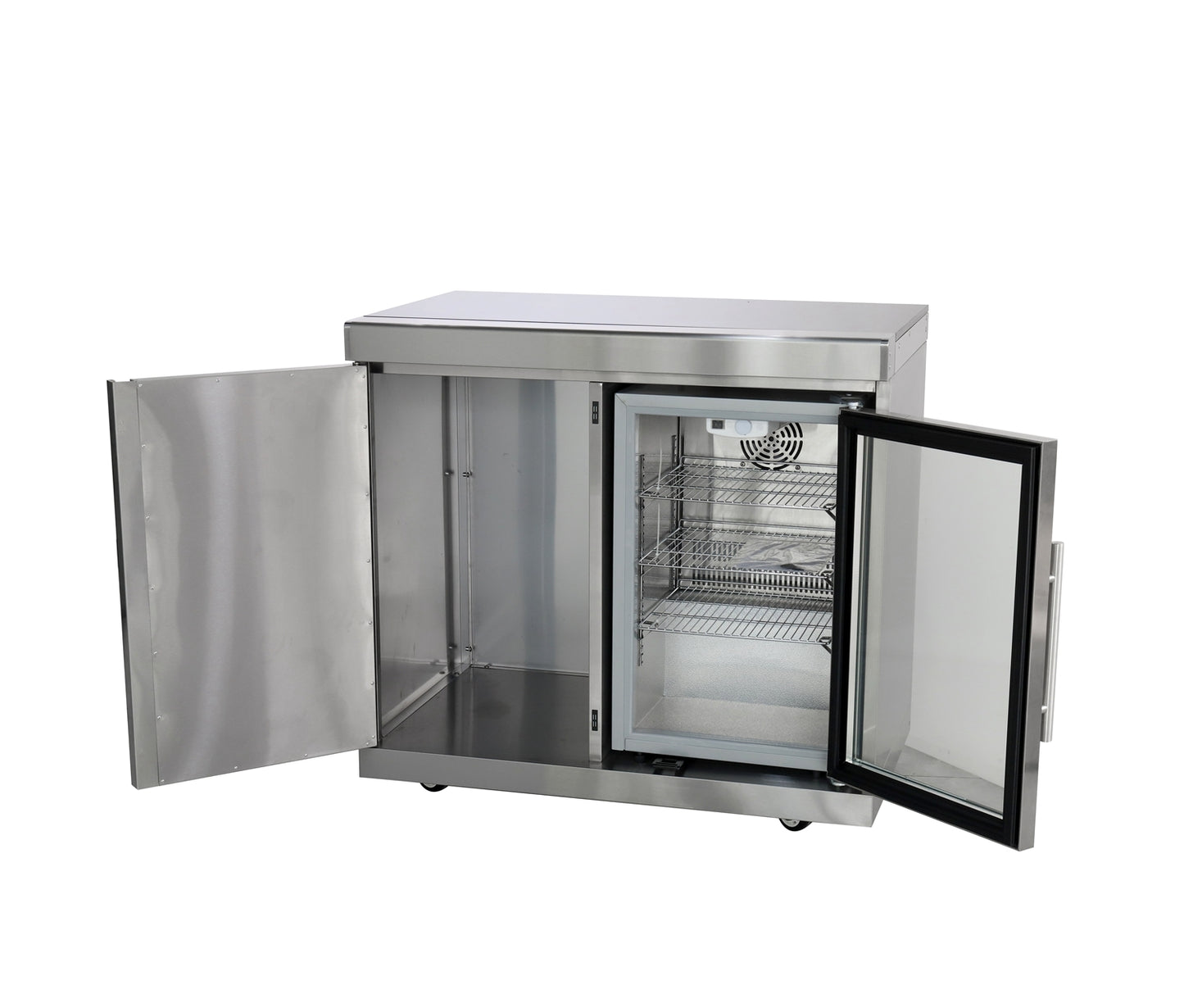 Kühlschrankschrank - 1-türiger Schrank - 1-türiger Kühlschrank