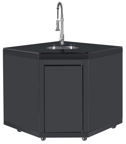 Eckschrank 90° mit Tür (Edelstahl 304)