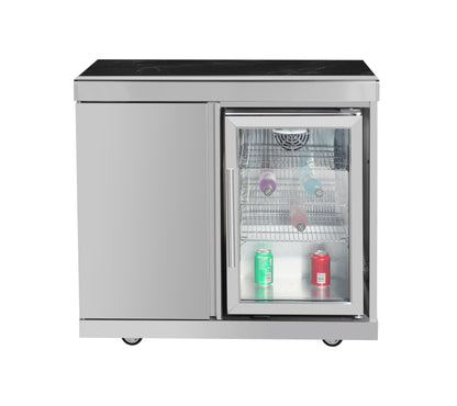 Kühlschrankschrank - 1-türiger Schrank - 1-türiger Kühlschrank