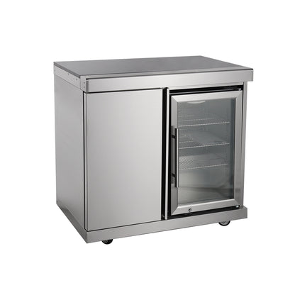 Kühlschrankschrank - 1-türiger Schrank - 1-türiger Kühlschrank
