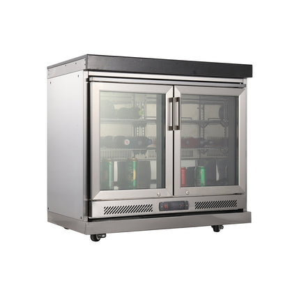 Kühlschrankschrank - Kühlschrank mit Doppeltür