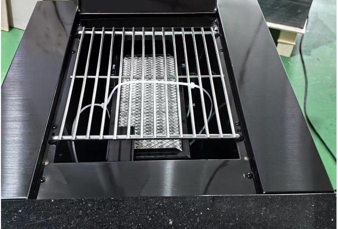 BBQ-Grill - Seitengrill - 1 Keramik-Infrarotbrenner - Freistehend